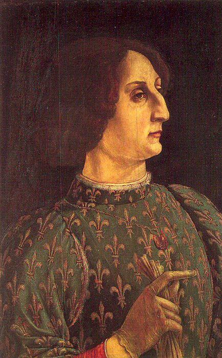 Pollaiuolo, Piero Galeazzo Maria Sforza Sweden oil painting art